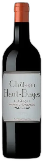 photo du vin Château Haut Bages Liberal