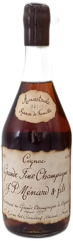 photo du vin Cognac Ancestral Grande Fine Champagne Maison Menard