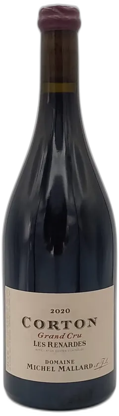 vue du vin Bourgogne Corton Renardes Grand Cru Rouge