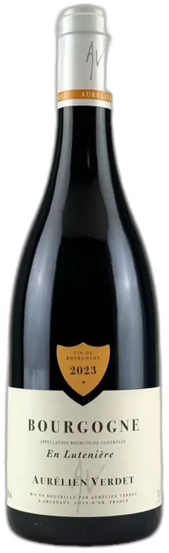 photos du vin Aurélien Verdet Bourgogne Rouge