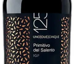 capture du vin Primitivo Del Salento Igp '125' 2023 Feudi Salentini