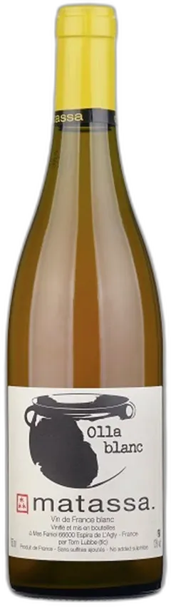 photo du vin Vin de France Blanc 'Olla Blanc' 2024 Domaine Matassa