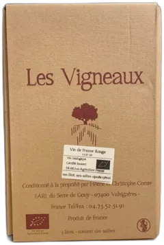photo du vin Bib Vin de France 2023 Domaine les Vigneaux