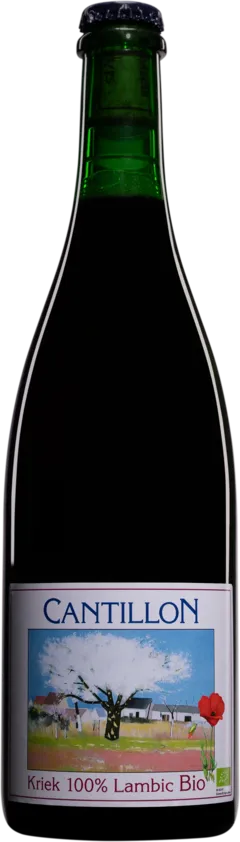 photo du vin Brasserie Cantillon Bière de Belgique "Kriek Lambic Bio"