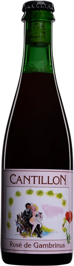 photos du vin Brasserie Cantillon Bière de Belgique "Rosé de Gambrinus"