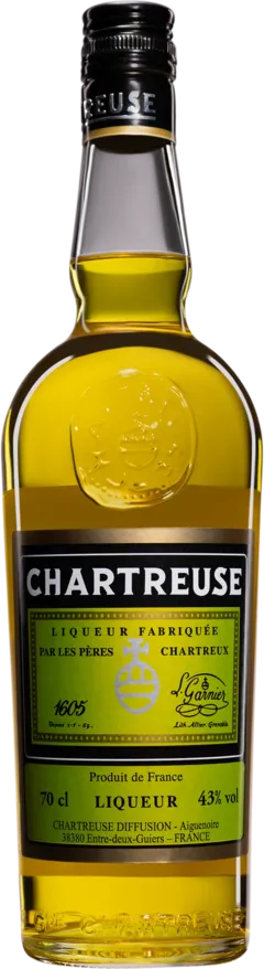 illustration du vin Chartreuse Liqueur "Santa Tecla - Release 2021" Jaune