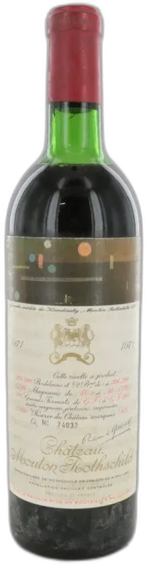 photo du vin Château Mouton Rothschild