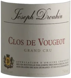photo du vin Clos Vougeot Grand Cru