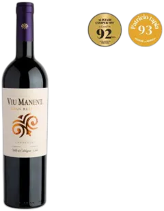 capture du vin Viu Manent, Gran Reserva, Carmenere 2022