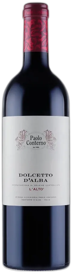 vue du vin Dolcetto d'Alba Doc l'Alto Paolo Conterno 2023