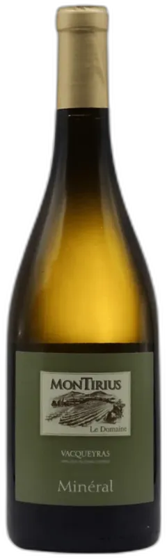 photos du vin Domaine Montirius Vacqueyras Blanc Domaine Minéral 2021
