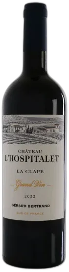 vue du vin Château l’Hospitalet Grand Vin