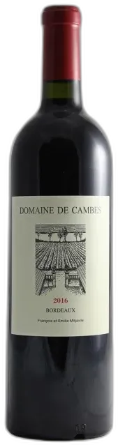 photo du vin Bordeaux Rouge 2016