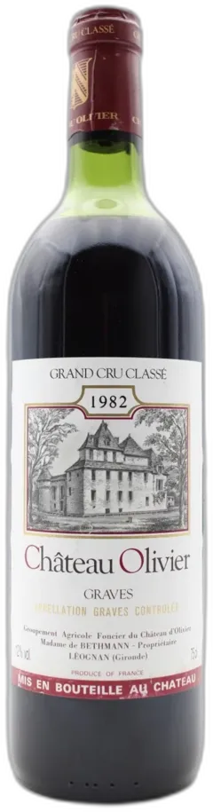 photo du vin Château Olivier 1982