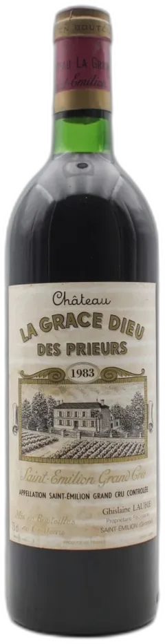 image du vin Château la Grace Dieu des Prieurs