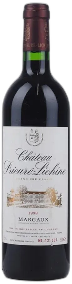 capture du vin Prieure Lichine