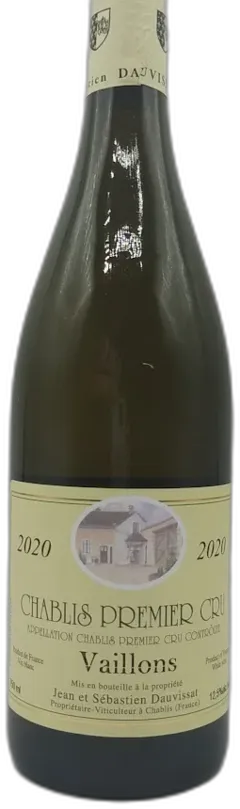 illustration du vin Chablis Premier Cru Jean & Sebastien Dauvissat Vaillons