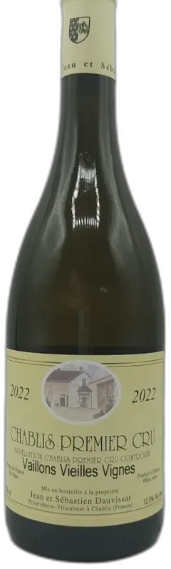 photo du vin Chablis Premier Cru Jean & Sebastien Dauvissat Vaillons Vieilles Vignes 2022