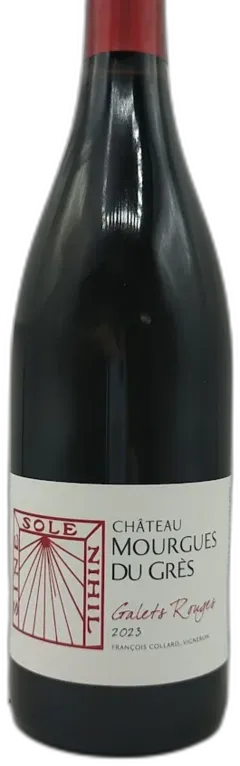 photo du vin Chateau Mourgues du Gres les Galets Rouges