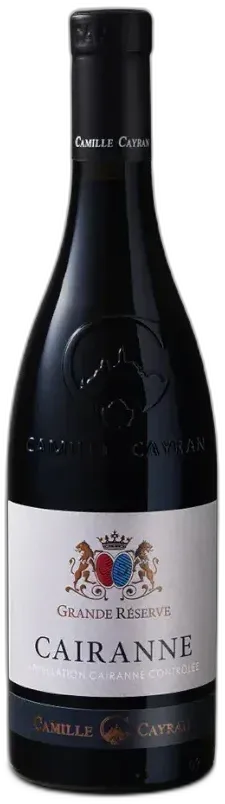 photo du vin Cave de Cairanne " Camille Cayran" Cairanne Aop 2023 Rouge