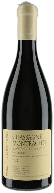 vue du vin Chassagne-Montrachet 1er Cru Morgeot les Fairendes