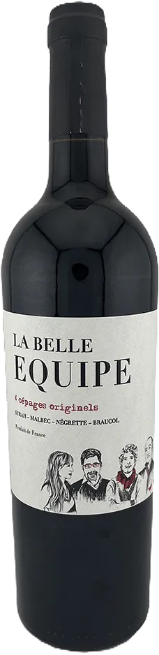 illustration du vin La Belle Equipe