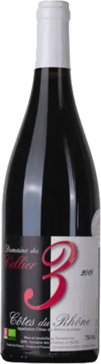 photo du vin Domaine des 3 Cellier Côtes-du-Rhône "3" 2023