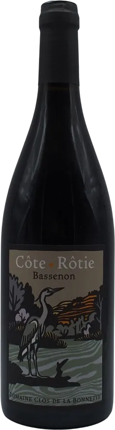 photo du vin Côte-Rôtie Bassenon