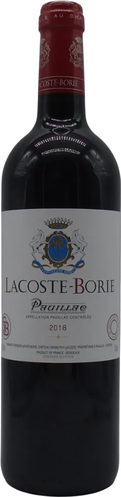 illustration du vin Lacoste-Borie