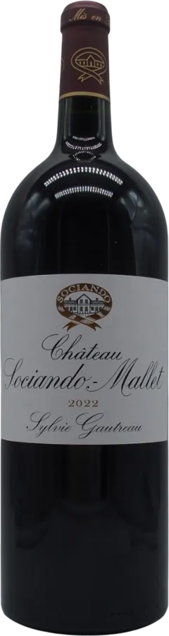 capture du vin Magnum Château Sociando-Mallet 2022
