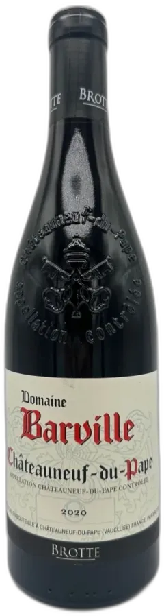 aperçu du vin Brotte Chateauneuf-du-Pape Domaine Barville