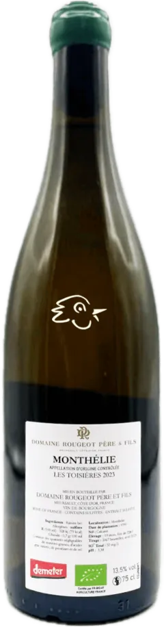 photo du vin Monthélie les Toisières Blanc