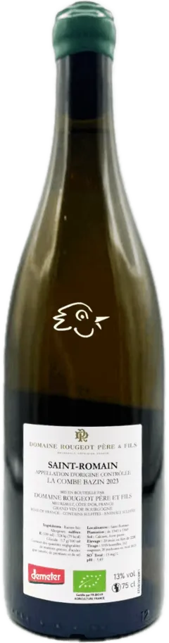 photo du vin Saint Romain Combe Bazin Blanc