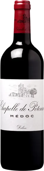 capture du vin Château Potensac Chapelle de Potensac Rouge 2019