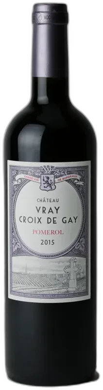 photo du vin Château Vray Croix de Gay Rouge 2015