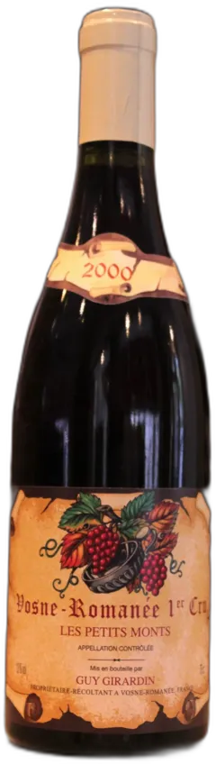 photo du vin Vosne Romanee 1er Cru les Petits Monts