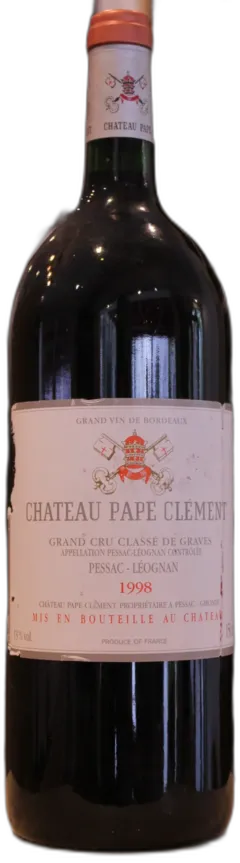 image du vin Château Pape Clément 1998