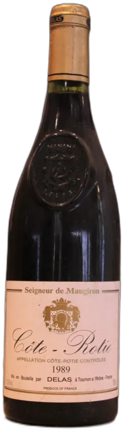 image du vin Cote Rotie 1989 Delas