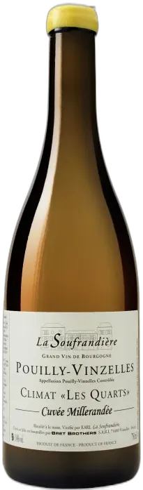 capture du vin Pouilly-Vinzelles les Quarts Cuvée Millerandée Zen