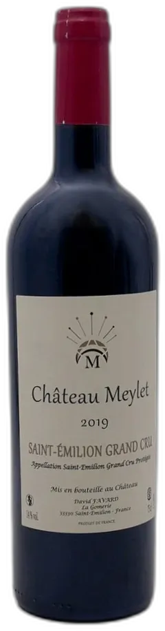 aperçu du vin Saint-Emilion Grand Cru 2019 Château Meylet