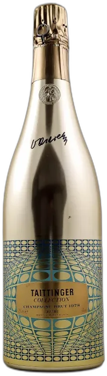 image du vin Taittinger Collection Vasarelly 1978
