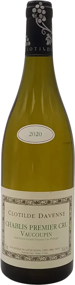 image du vin Bourgogne Chablis 1 er Cru "Vaucoupin" Blanc c Davenne