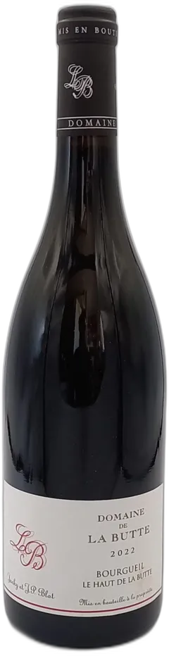 vue du vin Loire Bourgueil le Haut de la Butte 2022 Domaine de la Butte