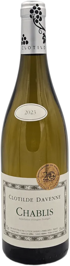 illustration du vin Bourgogne Chablis 2023 Domaine c Davenne
