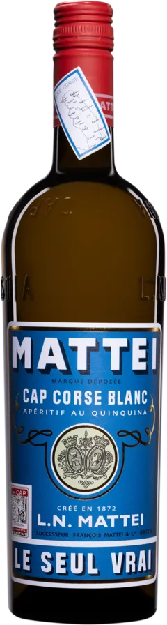 vue du vin L.N. Mattei Liqueur Apéritive "Cap Corse" Blanc