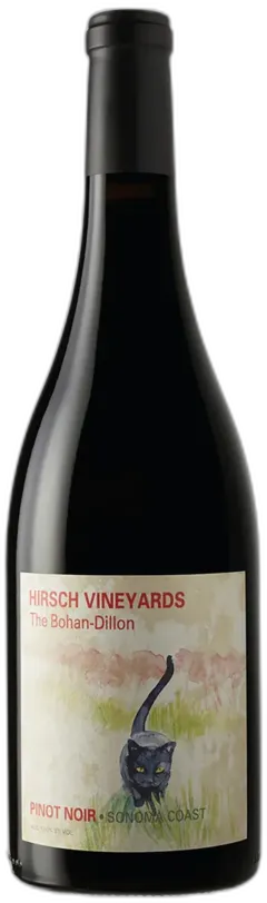 photo du vin Sonoma Coast Ava Pinot Noir The Bohan-Dillon Hirsch Vineyards 2021