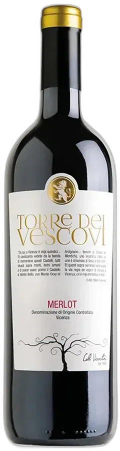 photo du vin Vicenza Doc Merlot Torre Dei Vescovi Colli Vicentini 2024