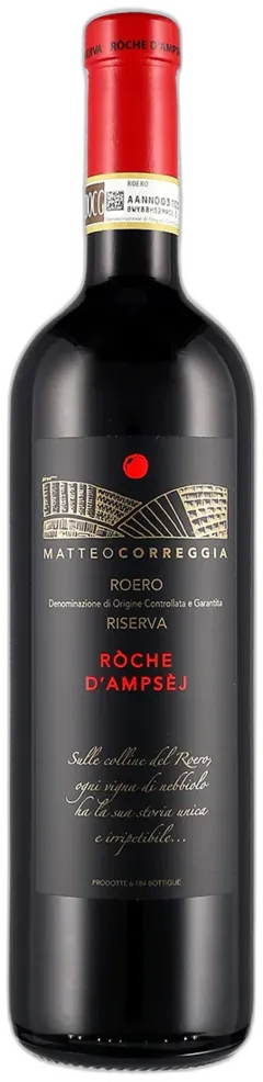 photo du vin Roero Riserva Docg Ròche d’Ampsèj Matteo Correggia 2020