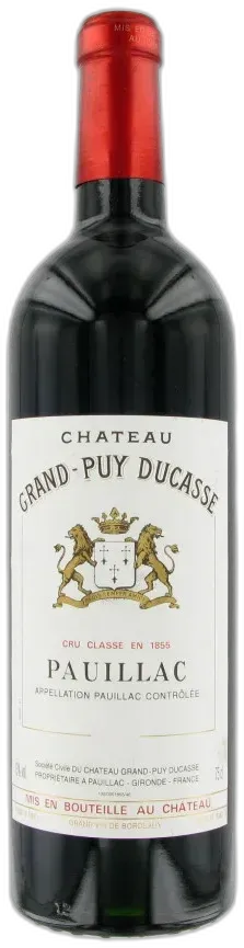 photo du vin Château Grand Puy Ducasse