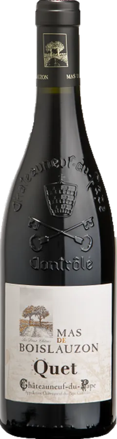 illustration du vin Châteauneuf du Pape Mas de Boislauzon Cuvée du Quet Rouge